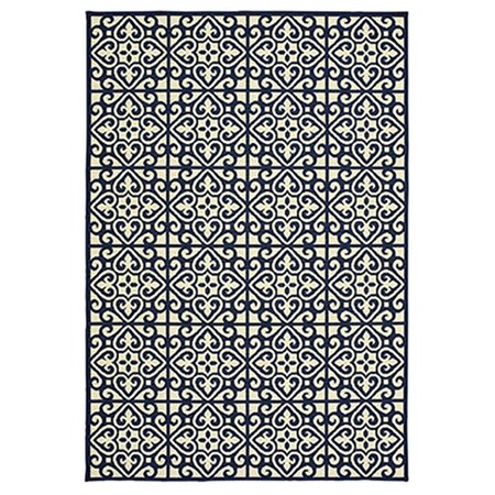 Oriental Weavers 2 ft. 5 in. x 4 ft. 5 in. Marina Rectangle Rug Ivory M5927B073135ST